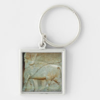 Bas-relief of an anthropomorphic bull