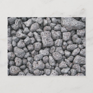 Basalt cobbles postcard