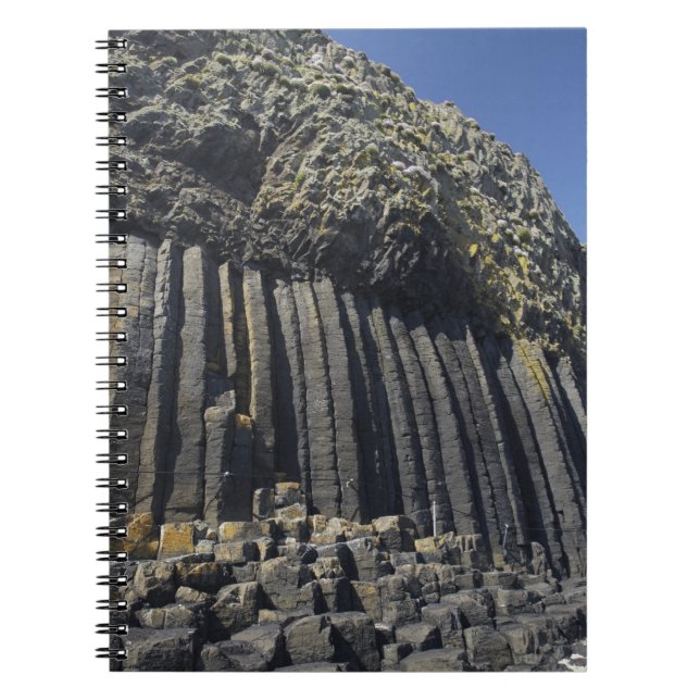 Basalt Columns by Fingal's Cave, Staffa, off Notebook (Front)