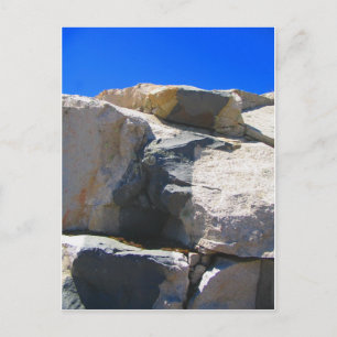 Basalt Rock Dike Geology Postcard