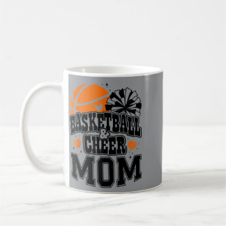 Basball And Cheer Mom Proud Basball Cheerleader Coffee Mug