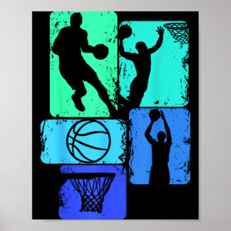 Basball Player Boys Kids Men Poster