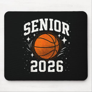 Basball Senior 2026 Cl Of 26 Player Boys Girls Mouse Pad