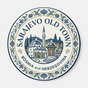 Baščaršija (Sarajevo Old Town) Magnet