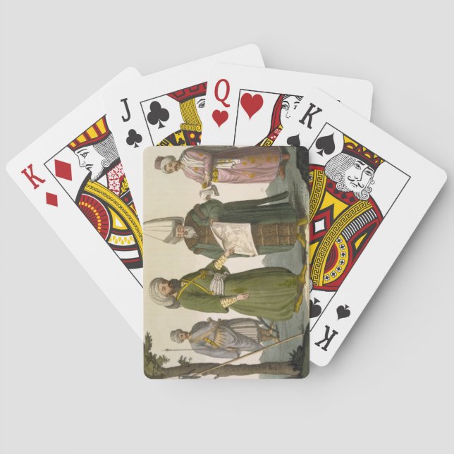 Bascia (Military Commander) a Bascia in Battle Dre Playing Cards (Back)