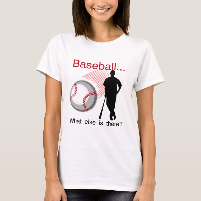 Base-ball quoi encore T-shirts et cadeaux (Devant)