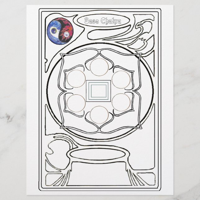 Base Chakra drawing Letterhead (Front)