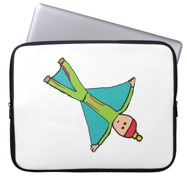 BASE Jumping Laptop Sleeve (Front)