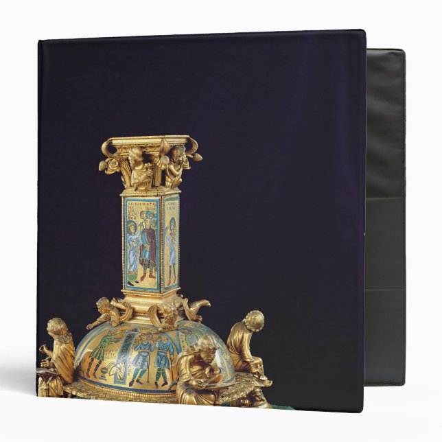 Base of the Cross of St. Bertin Binder (Front/Inside)