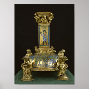 Base of the Cross of St. Bertin Poster