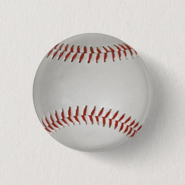Baseball 1 Inch Round Button (Front)