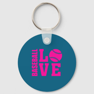 Baseball 2 Illustration Keychain