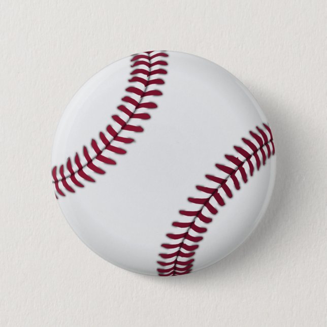 Baseball 2 Inch Round Button (Front)