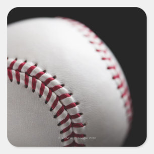 Baseball 2 square sticker