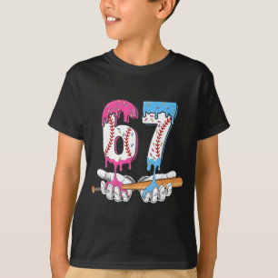 Baseball 67 Ice Cream Drip Six Seven Boys Funny Me T-Shirt