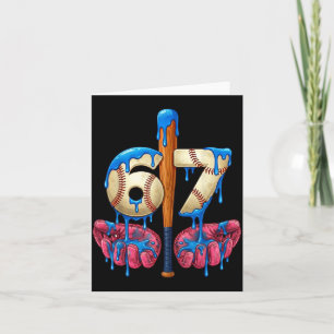 Baseball 67 Six Seven Funny Gen Alpha Meme Drip Card