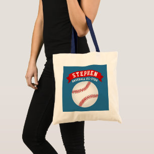 Baseball All-Star Tote Bag
