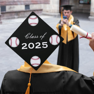 Baseball Any Custom Colour Class of Year Graduation Cap Topper