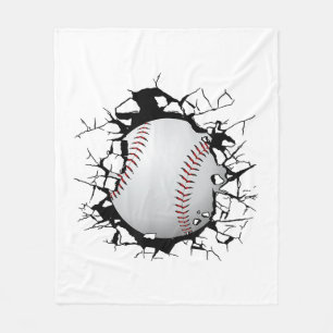 Baseball Apparel - Baseball  Fleece Blanket