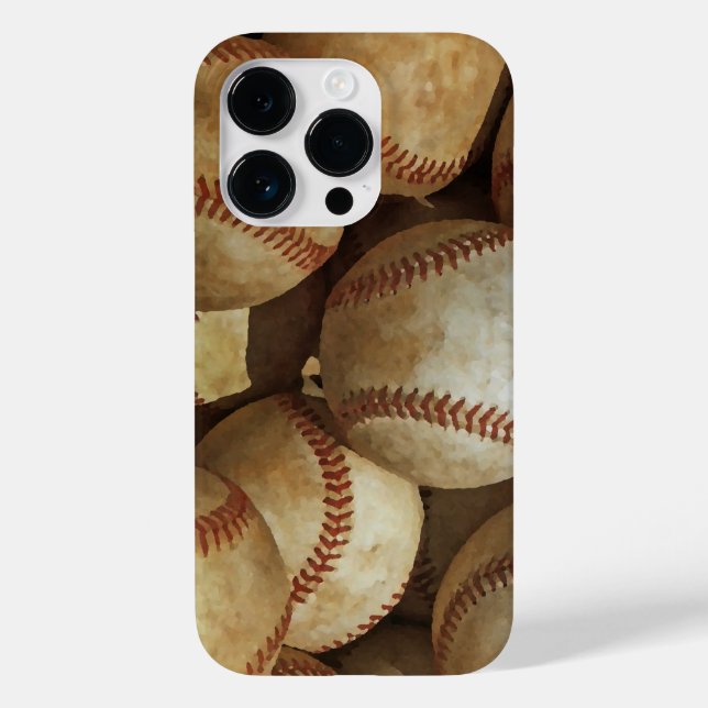 Baseball Art iPhone Case-Mate iPhone Case (Back)