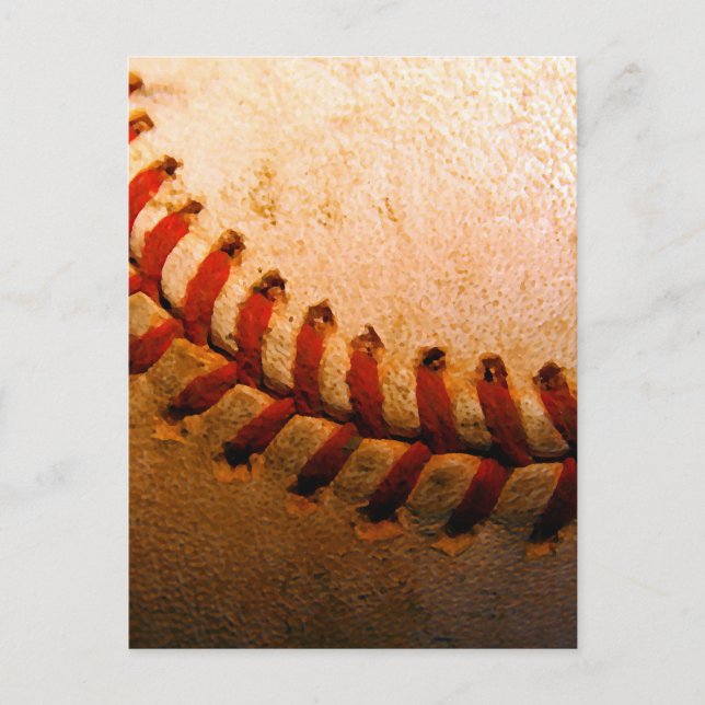 Baseball Art Postcard (Front)