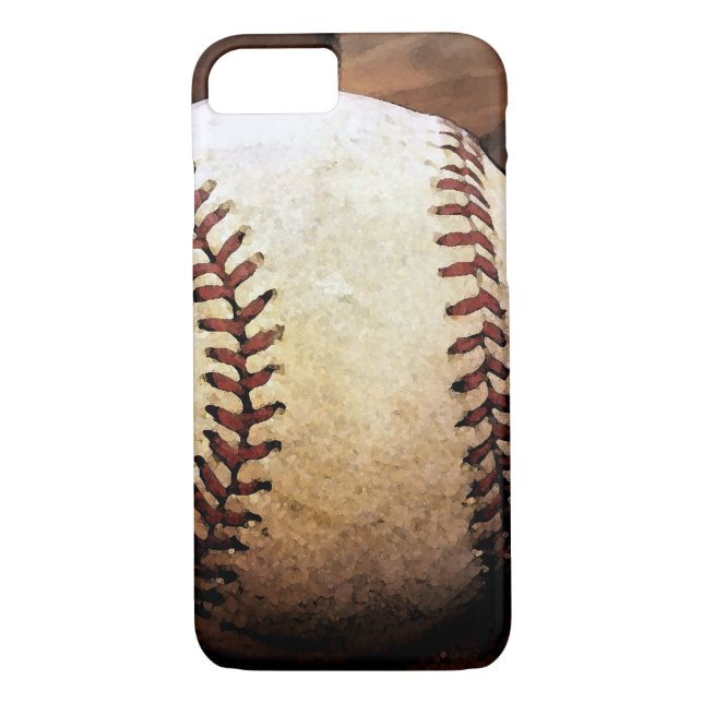 Baseball Artwork iPhone 7 Case (Back)