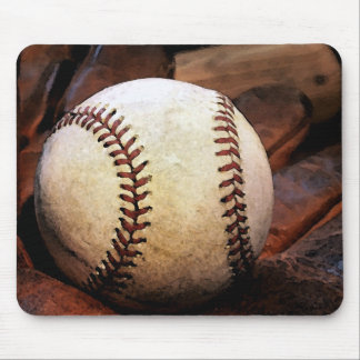 Baseball Artwork Mouse Pad