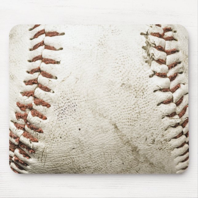 Baseball Artwork Mouse Pad (Front)