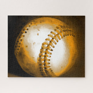 Baseball Artwork - Popular Sports Jigsaw Puzzle