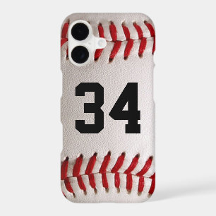 Baseball avec numéro personnalisable