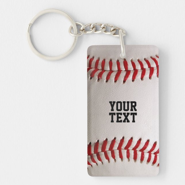 Baseball avec texte personnalisable (Devant)
