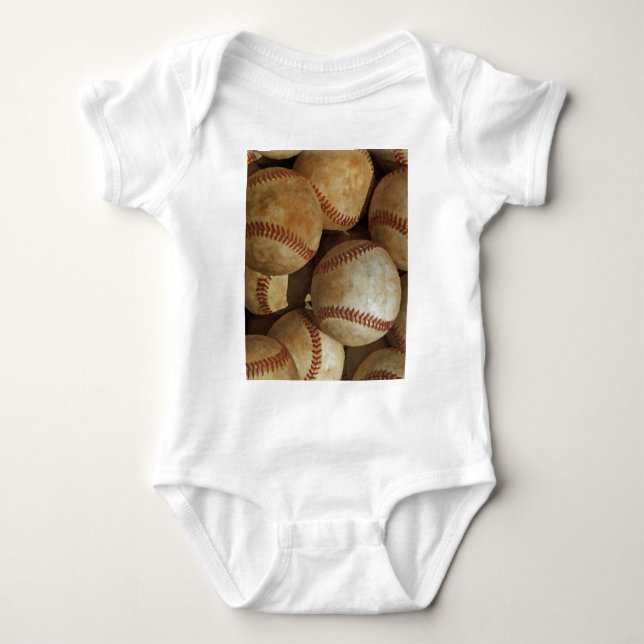 Baseball Baby Bodysuit (Front)