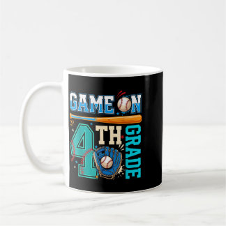 Baseball Back To School Shirt Boys Let's Play 4th Coffee Mug