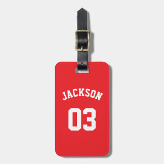 Baseball Bag Tag