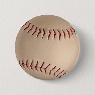 baseball ball badge 2 inch round button