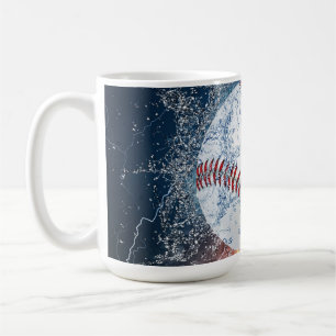 Baseball ball coffee mug