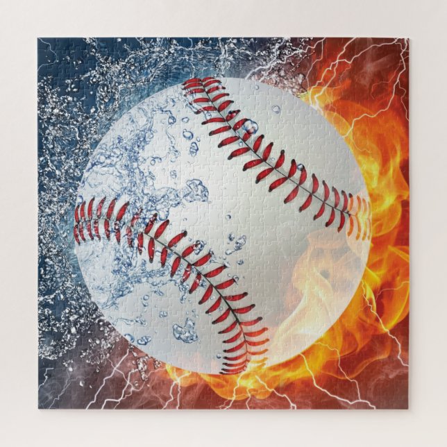 Baseball ball jigsaw puzzle (Vertical)