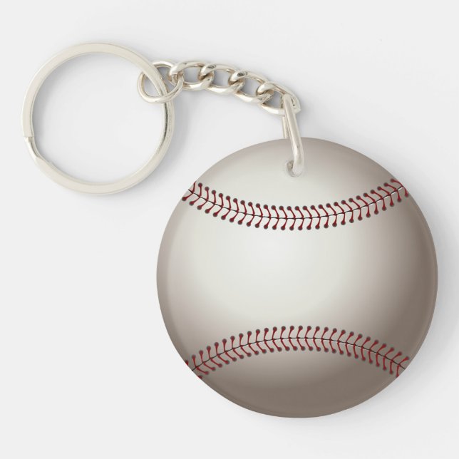 Baseball (ball) keychain (Front)