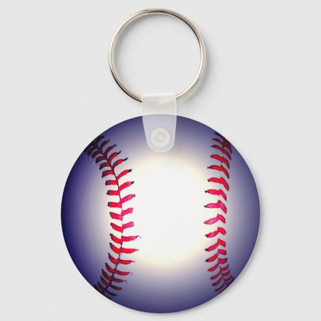 Baseball Ball Keychain (Front)