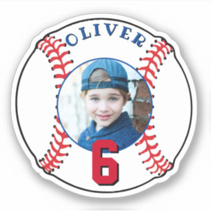 Baseball Ball Kids Birthday Photo
