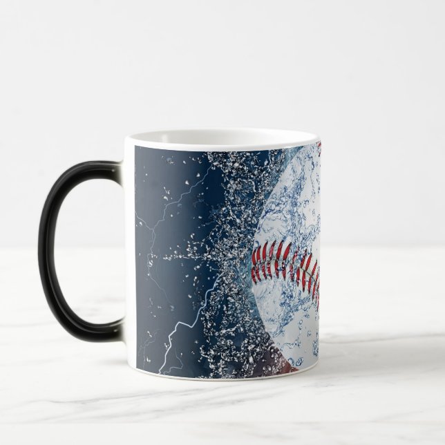Baseball ball magic mug (Left)