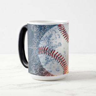Baseball ball magic mug