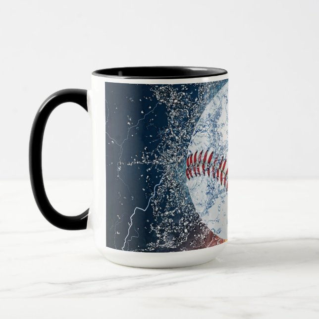 Baseball ball mug (Left)