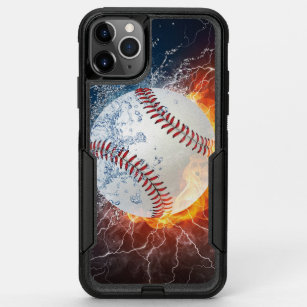 Baseball ball OtterBox commuter iPhone 11 pro max case