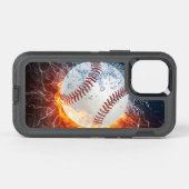 Baseball ball otterbox iPhone case (Back Horizontal)