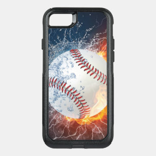 Baseball ball OtterBox commuter iPhone 8/7 case