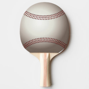 Baseball (ball) ping pong paddle