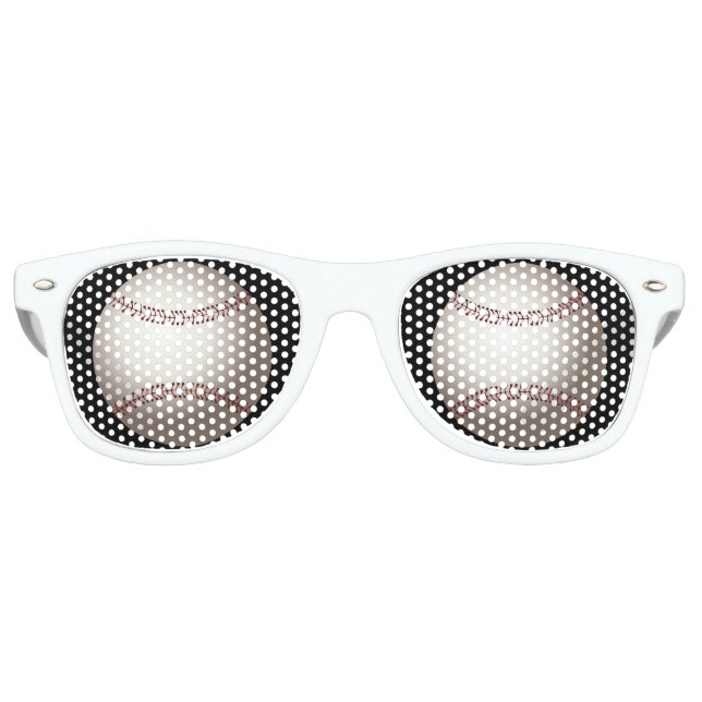 Baseball (ball) retro sunglasses (Front)
