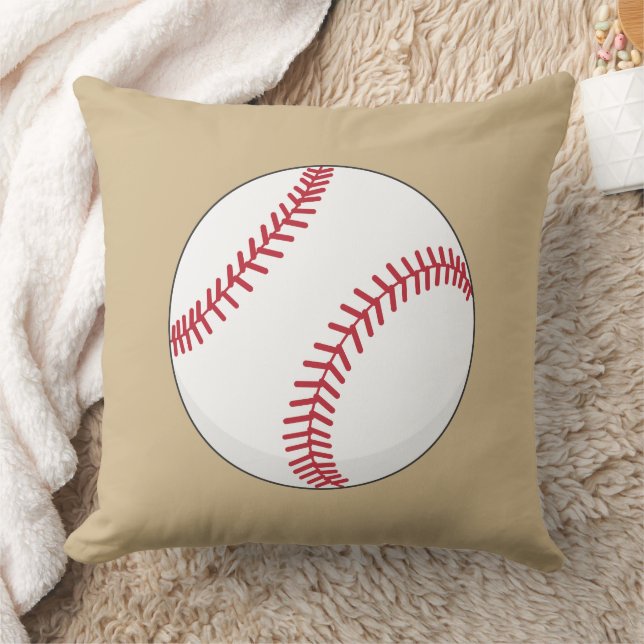 Baseball Ball Throw Pillow (Blanket)