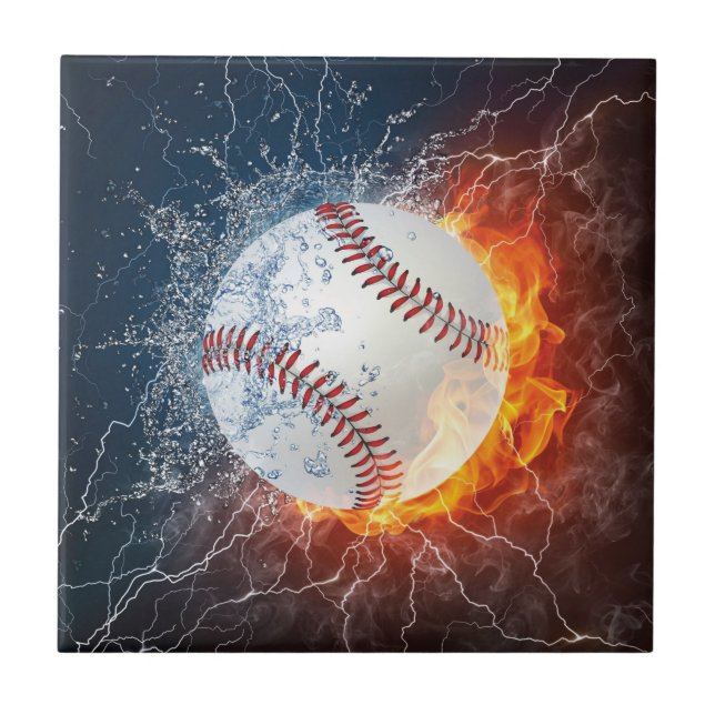 Baseball ball tile (Front)